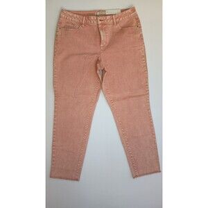Est 1948 Denim Women's Mid Rise Jeans Size 16 Pink NWT